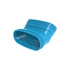 Wavin - Ventiza Bocht ovaal luchtkanaal Vent. Bocht Bl 195X80M/M