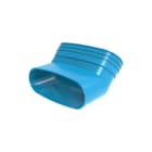 Wavin - Ventiza Bocht ovaal luchtkanaal Vent. Bocht Bl 195X80M/S