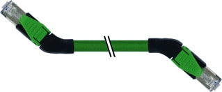 MURR - Patchkabel twisted pair v industrie 45 pur 1x4xawg22 1m