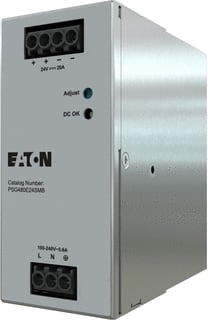 Eaton - Gelijkstroomvoedingseenheid voed pri. 85-264vac 480w