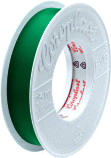 Coroplast - Zelfklevende tape Tape 25X19Mm Groen 25M
