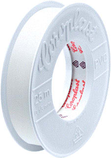 Coroplast - Zelfklevende tape Tape 25X19Mm Wit 25M