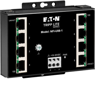Eaton - Tripplite Netwerkswitch 8p unman fast eth switch