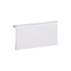 Attema - K40 Deksel plintgoot Afdekplint Wit Lg2