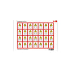 ABB - Hafonorm Tekststrookblad Stick Sheet Tb