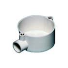 Attema - Traditioneel Opbouwdoos wand/plafond Einddoos 5/8 Wit Z Deks