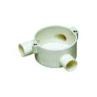 Attema - Traditioneel Opbouwdoos wand/plafond Top T-Doos 5/8 Wit Z Deks