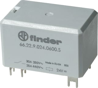 Finder - 66 Schakelrelais 66.22.9.012.4600