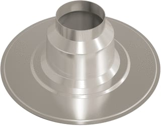 Ubbink - Plakplaat universeel Alu 110 0