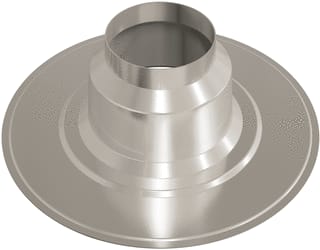 Ubbink - Plakplaat universeel Alu 125 0