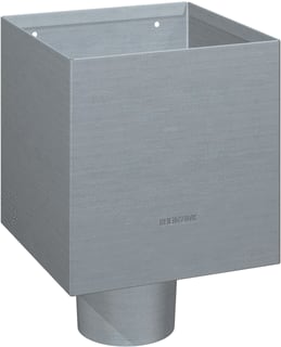 Rheinzink - PrePATINA Blue grey HWA vergaarbak Bg Vergaarbak Kubus 100Mm