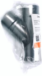 Rheinzink - Classic Fitting met 3 aansluitingen Wb T-Stuk 80 Mm 45Gr