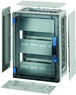 Hensel - Groepenkast, leeg Automkst 24Mod 2Rij Fp1215