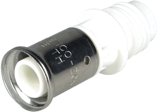 Henco - Vision Fitting met 2 aansluitingen Voeding Verdeler Pers Ø20
