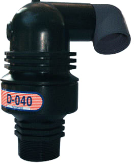 Ubel - 701/40 Ont- en beluchter Be/Ontlucht Dn50 2Bsp Nyl