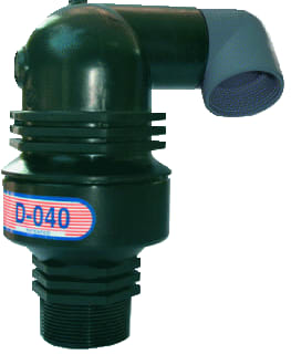 Ubel - 701/40 Ont- en beluchter Be/Ontlucht Dn50 2Bsp Mes