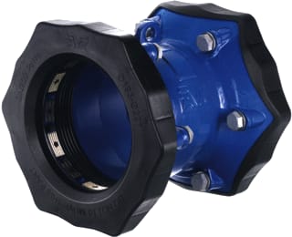 AVK - Supa Maxi Fitting met 2 aansluitingen Kop 48- 71Mm 631/00