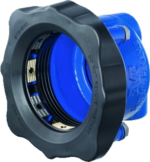 AVK - Supa Maxi Fitting met 1 aansluiting eindkap 132-159mmx2 634/00