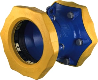 AVK - Supa Maxi Fitting met 2 aansluitingen kop 314-356mm 631/70