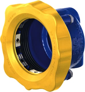AVK - Supa Maxi Fitting met 1 aansluiting eindkap 224-257mmx2 634/70