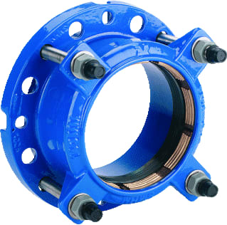 AVK - Supa Plus Fitting met 2 aansluitingen Adapt Dn100/110Mm 623/10