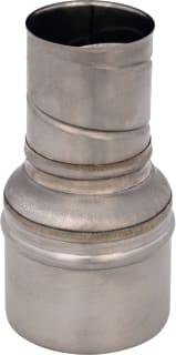 Holetherm - NF 80 Enkelw. rookgashulpstuk 2 aansl. Verloop Star80 - Flex50