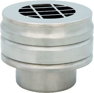 Holetherm - NF 80 Rookgasafvoerkap Nf-80 Hr-Dakkap Flex80