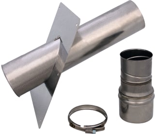 Holetherm - NF 60 Rookgasmuurdoorvoer Mdv 45Gr Star80 - Flex60