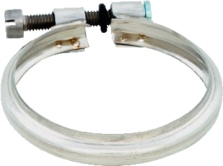 Holetherm - NF 60 Spanring rond luchtkanaal Nf-60 Klemband Rvs60
