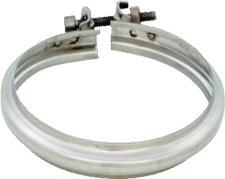 Holetherm - NF 80 Spanring rond luchtkanaal Nf-80 Klemband Rvs80