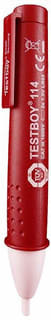 Testboy - Spanningzoeker 114 contloze sptest+zlamp
