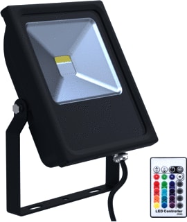 Bailey - Floodlight Downlight/spot/schijnwerper led floodlight 20w rgbwds