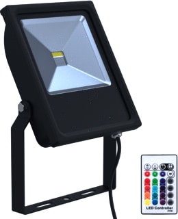 Bailey - Floodlight Downlight/spot/schijnwerper led floodlight 30w rgbwds