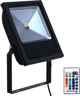 Bailey - Floodlight Downlight/spot/schijnwerper led floodlight 50w rgbwds