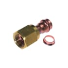 Conex Bänninger - MaxiPro Fitting met 2 aansluitingen Flar Kop 3/8 Ms Wart Zk4