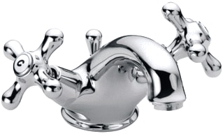 Paffoni - Iris Wastafelmengkraan (opbouw) Wmk M/Aut.Led Ch