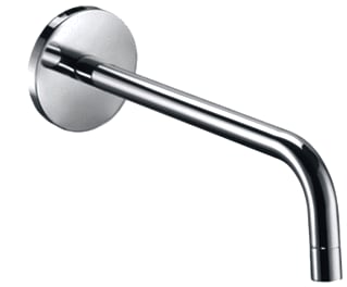 Paffoni - Uitloop sanitaire kranen Uitloop 18X1/2X120 Ch