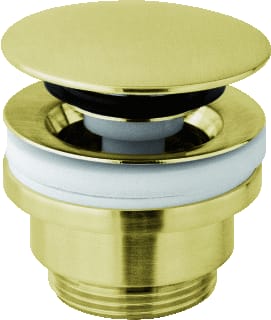 Paffoni - Clic-Clac Afvoerplug H75 5/4 Goud