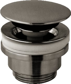 Paffoni - Clic-Clac Afvoerplug H75 5/4 Zwart