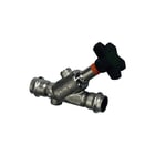 Viega - Sanpress Inox Stopkraan (tapwater) Vrijstrmafsltr Sc 757878