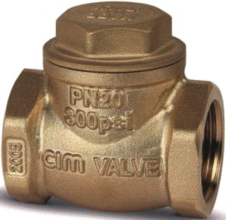 Cimberio - Terugslagklep 11/4"