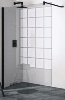 Hüppe - Inloopdouche w design p 4h 90 quer z