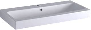 Geberit - ICON Wastafel / Fontein 90X48,5 M/Krgat&Ol Wt