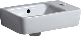 Geberit - RENOVA COMPACT Wastafel / Fontein Reno Font 40X25 Gat-R +Ol