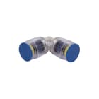 KE KELIT - Kelox Fitting met 2 aansluitingen Pushfit Knie 25 Mes