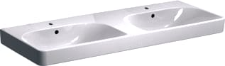 Geberit - SMYLE Wastafel / Fontein Sq 120X48+Krgat&Ol