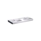 Geberit - SMYLE Wastafel / Fontein Sq 120X48+Krgat&Ol