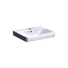 Geberit - SMYLE Wastafel / Fontein Sq 60X48 M/Krgat&Ol
