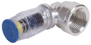 KE KELIT - Kelox Fitting met 2 aansluitingen Pushfit Knie 16X1/2Bi Mes