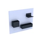 Geberit - ACANTO Toebeh./onderd. badkameraccessoires Magneetbord+Box Mat Wit